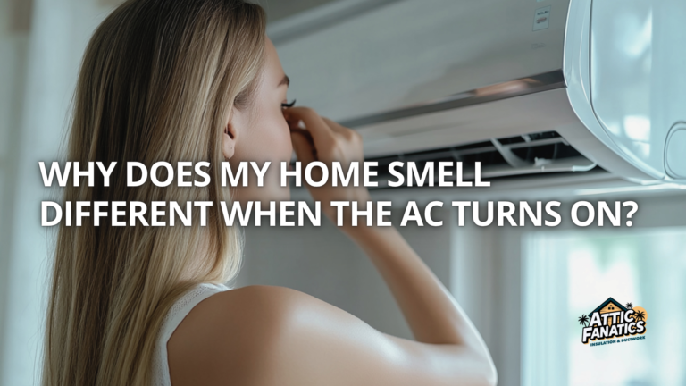 Why Does My Home Smell Different When the AC Turns On?