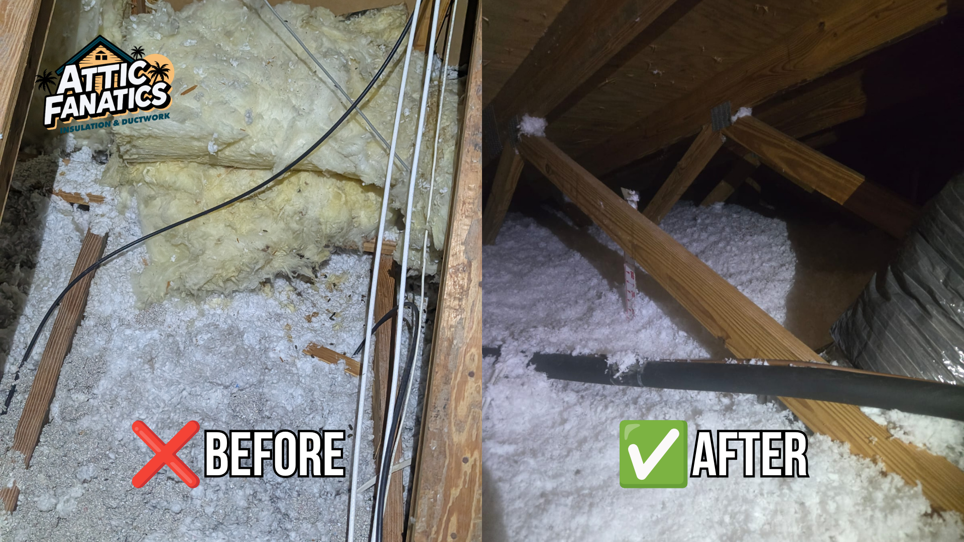 Attic Insulation Replacement & Upgrade to R-33 in Pembroke Pines, FL 33025
