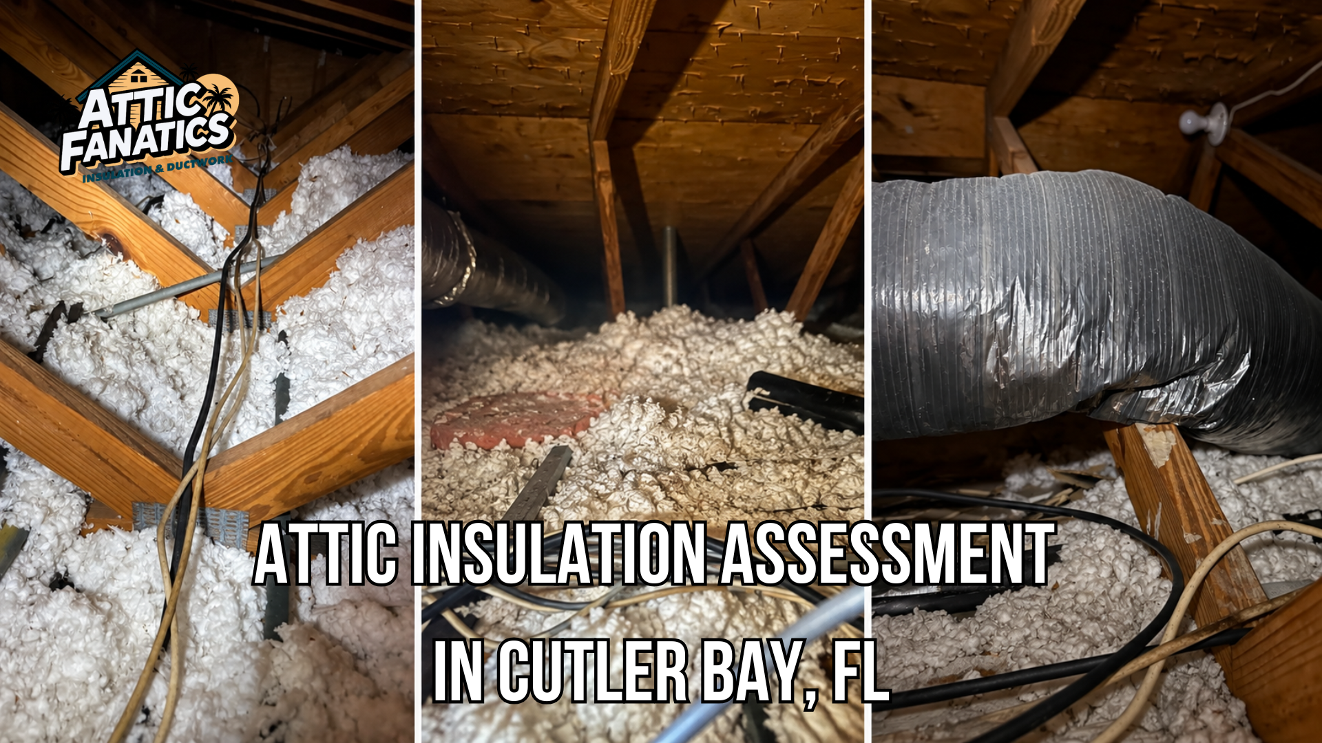 🏠 Attic Insulation Assessment in Cutler Bay, FL