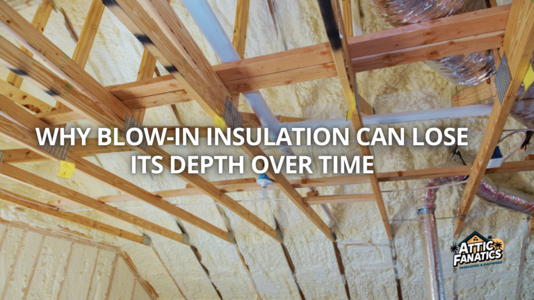 Why Blow-In Insulation Can Lose Its Depth Over Time