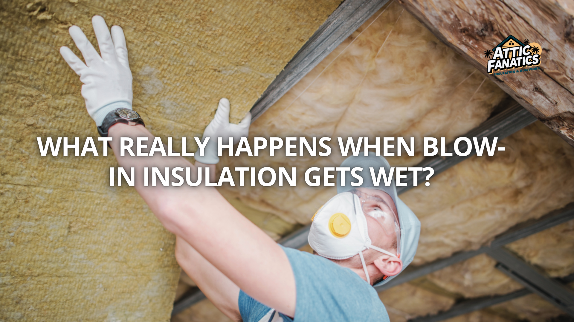 What Really Happens When Blow-In Insulation Gets Wet?
