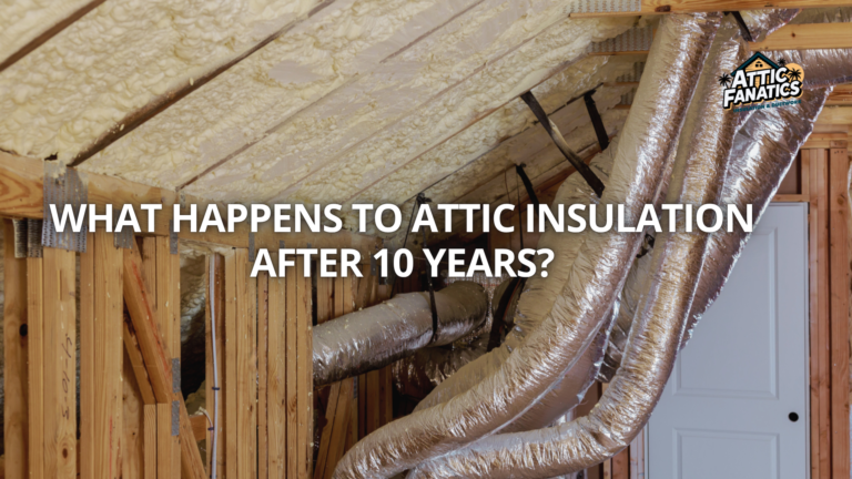What Happens to Attic Insulation After 10 Years?